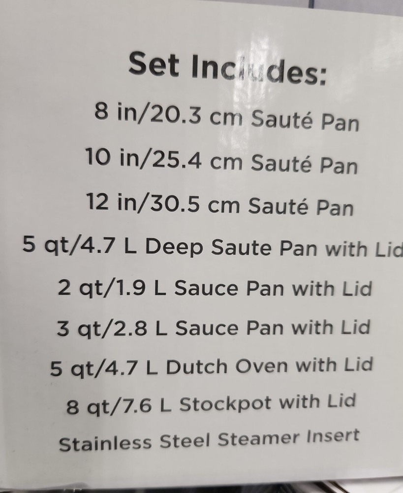 Member's Mark 14-Piece Tri-Ply Cookware Set