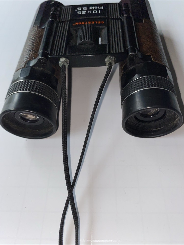 Vintage Celestron Binoculars 10 X 25 5.5