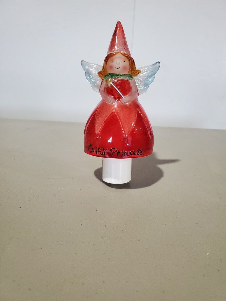 Fairy Princess RED AND PINK NITE LITE