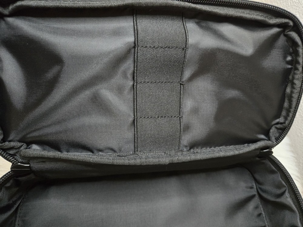 Artis Makeup Bag Large Black/clear Ret $40