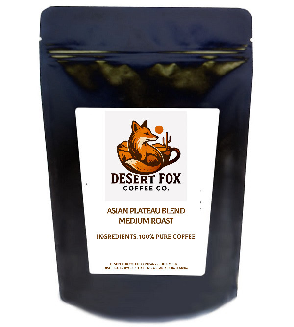 Asian | Medium Specialty Arabica Roast | Fresh Roasted | Desert Fox Coffee