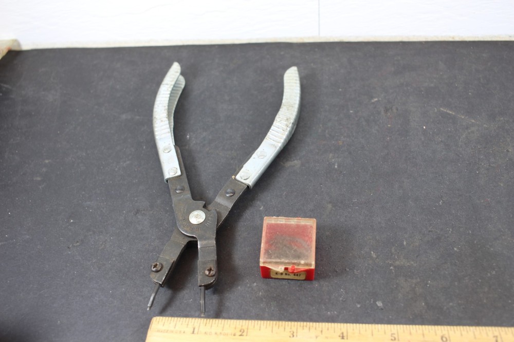 KD Tools Snap Ring Pliers with Extra Tips