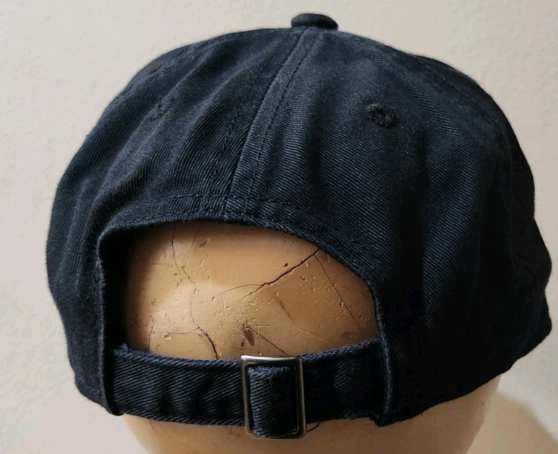 Foo Fighters Hat Low Distressed Adjustable Buckle Black Hat