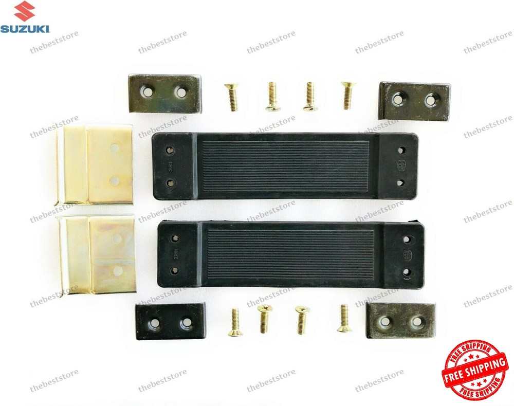 OEM SUZUKI SAMURAI SJ410 SJ413 SIERRA GYPSY INSIDE COMPLETE DOOR PANEL KIT