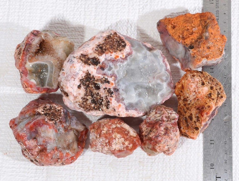 Morocco Berber Agate 5 lb Random pull rough lot