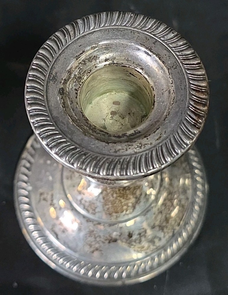 Sterling Silver Candle Holders