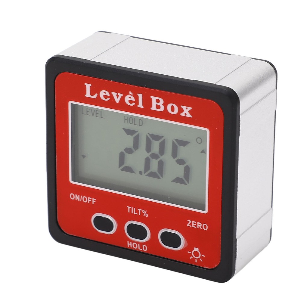 Digital Level Box Accurate Magnetic Portable Size Protractor Inclinometer