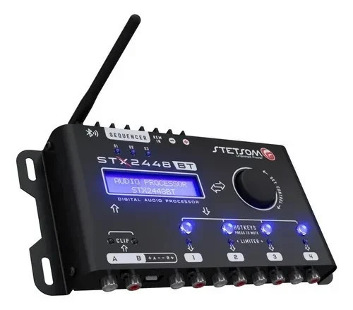 Stetsom STX2448BT / Bluetooth Automotive Crossover Digital Audio Processor