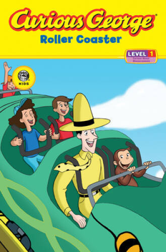 Curious George Roller Coaster (CGTV Reader) - Paperback By Rey, H. A. - GOOD