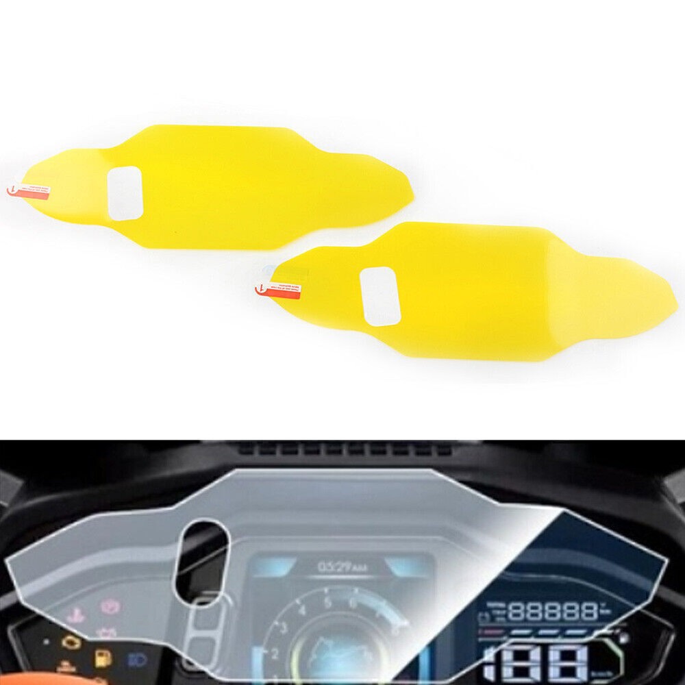 2x Speedometer Screen Film Scratch Clear Protector Sticker Fit SYM MAXSYM TL500