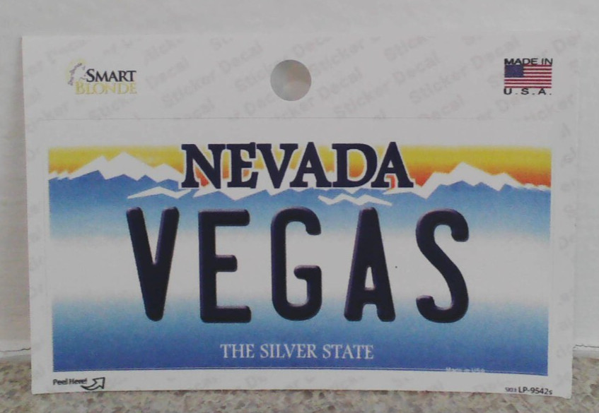 Vegas Nevada - 3"  Decal Sticker