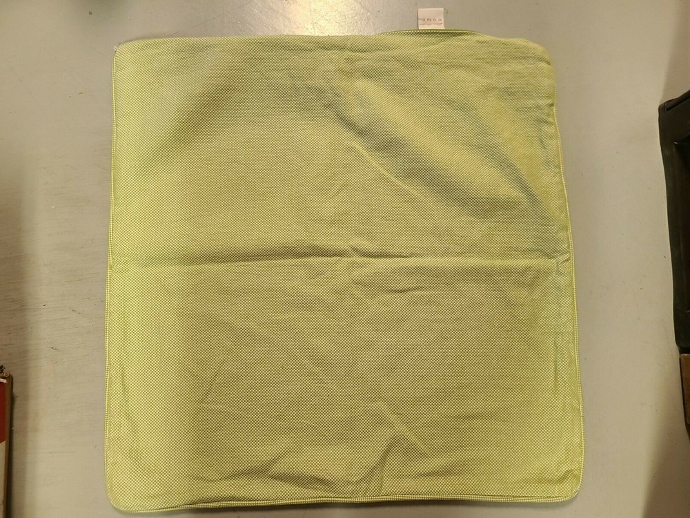 Eddie Bauer "Spring Green/Green Woven" Euro Sham