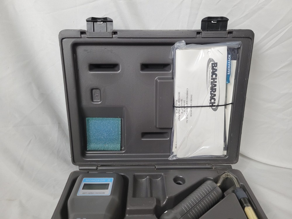 Bacharach Monoxor Electronic Gas Analyzer Tested