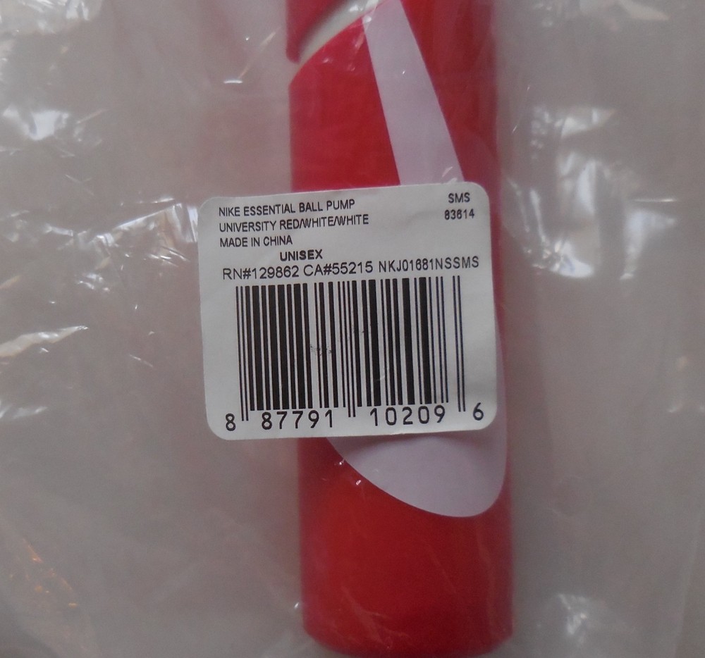 Nike Essential Ball Pump University Red/White/White
