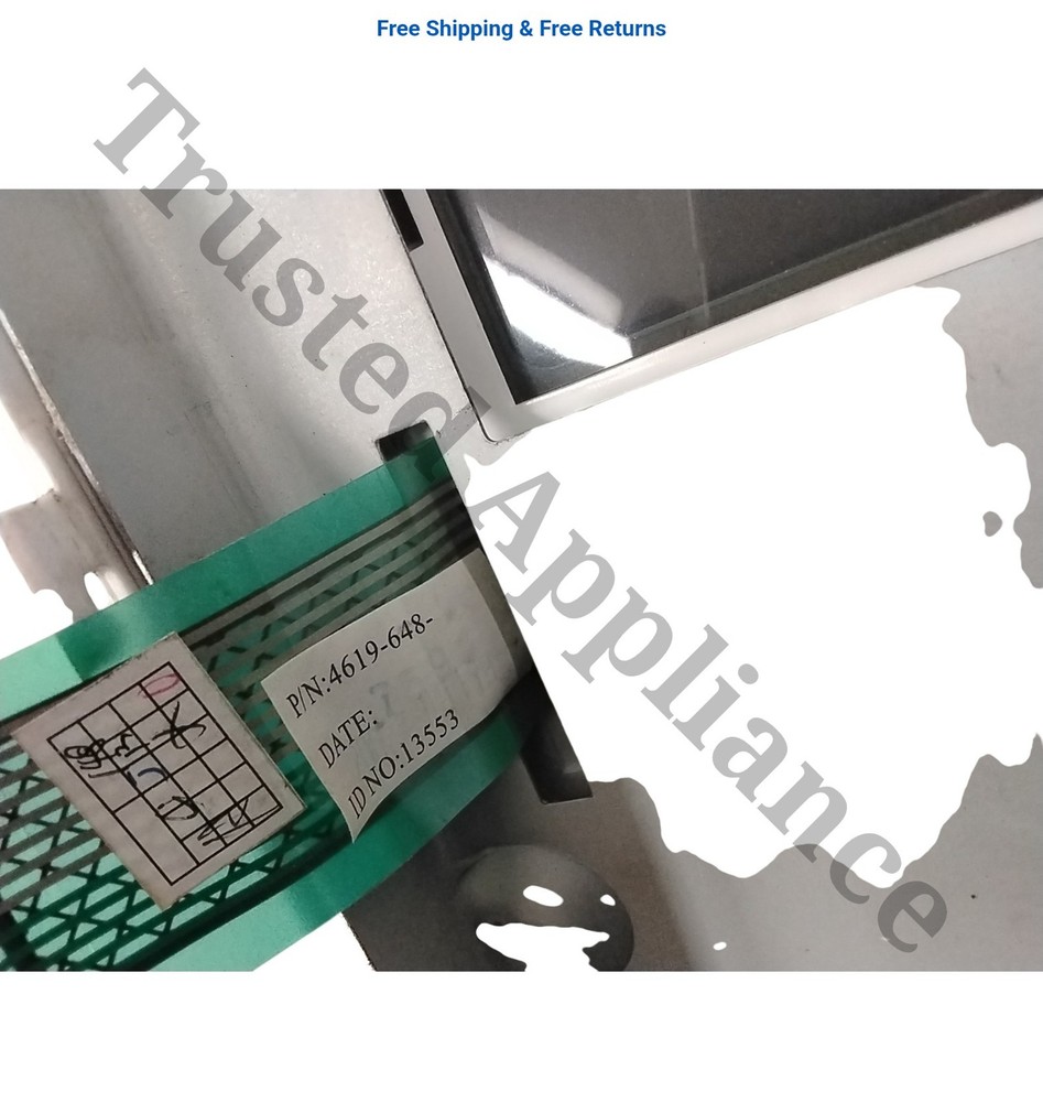 Microwave Control Panel Console 4619-648-13553 White