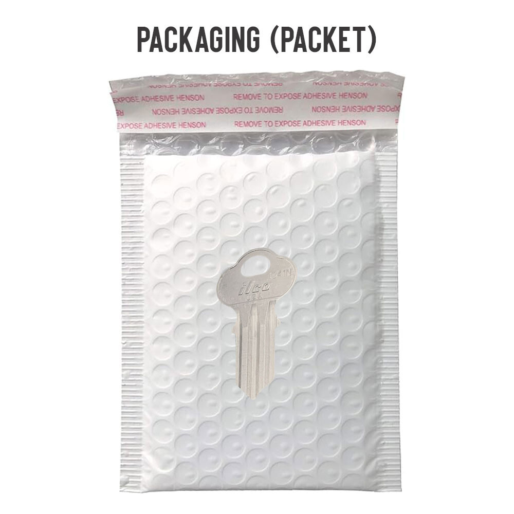 1041N Key Blank – Nickel