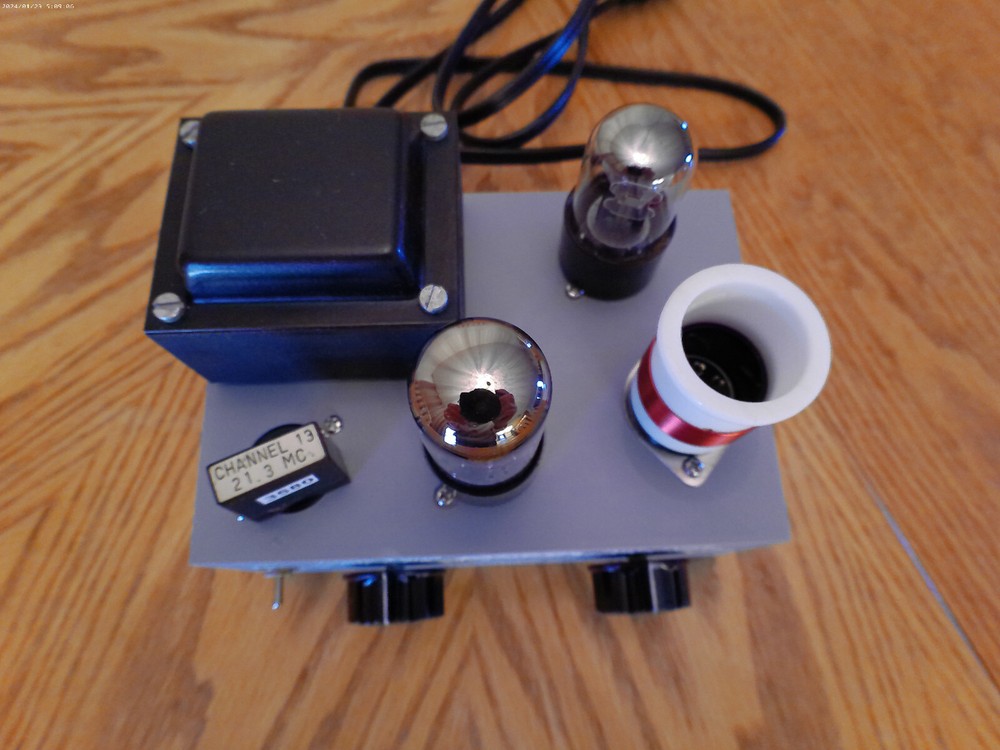 630/160/80 and 40 Meter 6V6 CW Transmitter