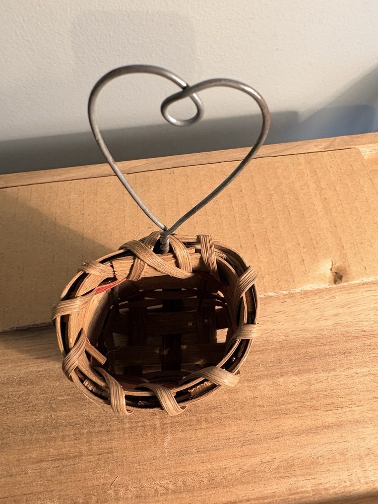 Small Vintage Woven Basket