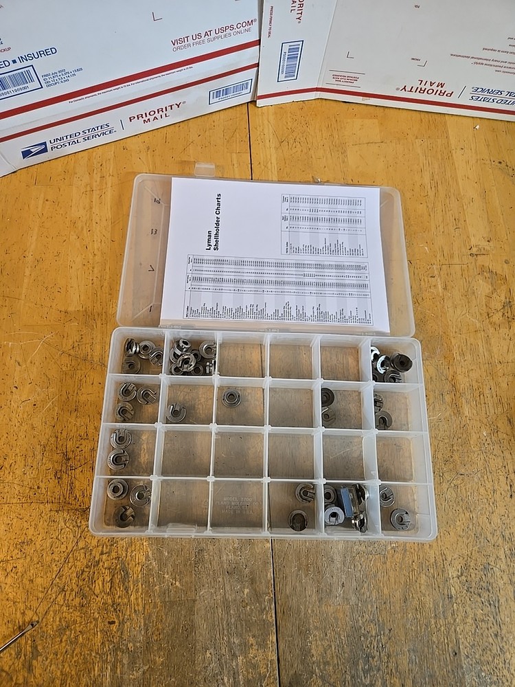 LYMAN SHELL HOLDER X Multiple sizes available (Sold Individually)