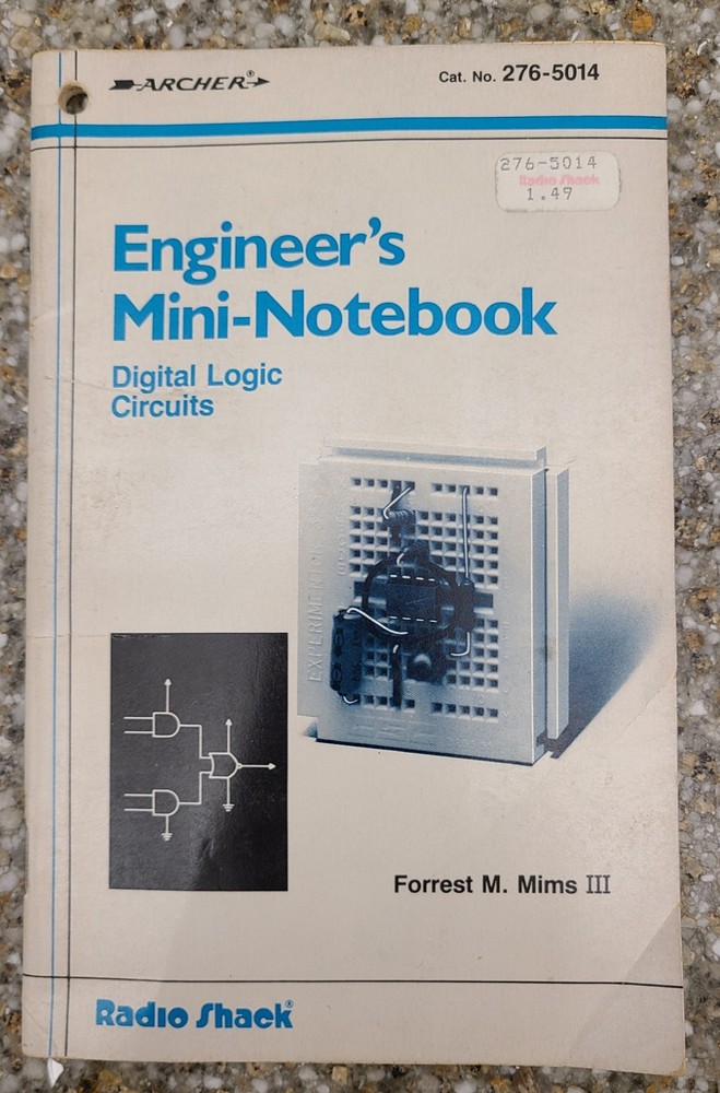 Radio Shack Electronic Components Encyclopedia & Engineers Mini Notebook