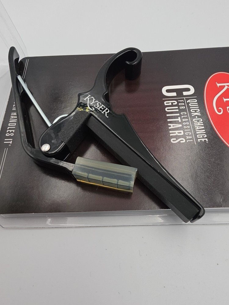 Kyser Quick Change Classical Guitar Capo - Black - KGCBA
