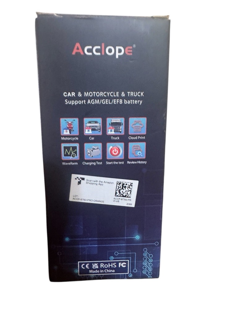 Acclope Battery Analyzer