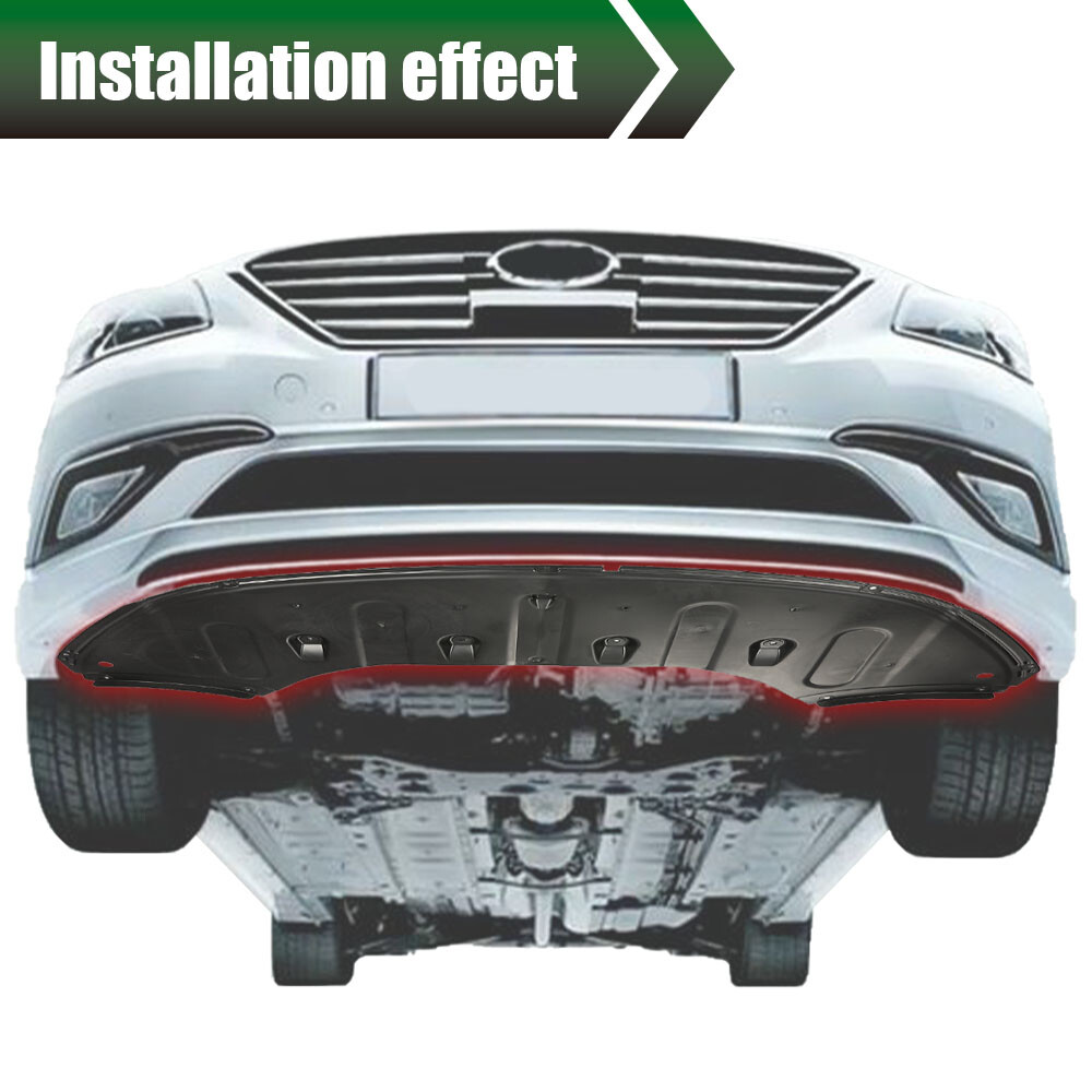 Fit For 2015-2017 Hyundai Sonata Front Engine Splash Shield Under Cover Black