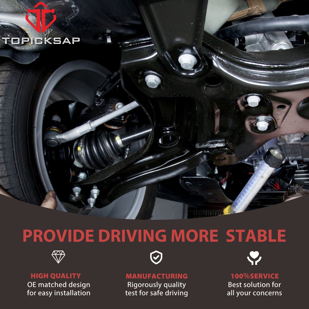 Front Upper+Lower Left Right Control Arms For 2016-2020 Volvo XC90