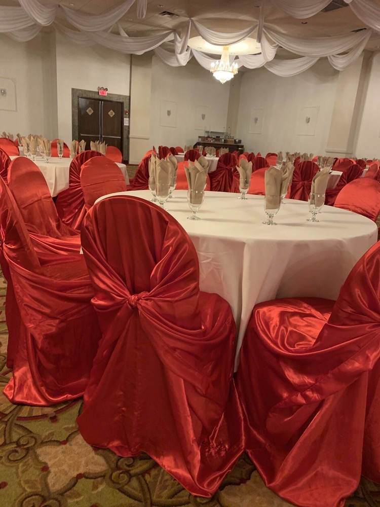Red Chaircovers Satin Pillowcase