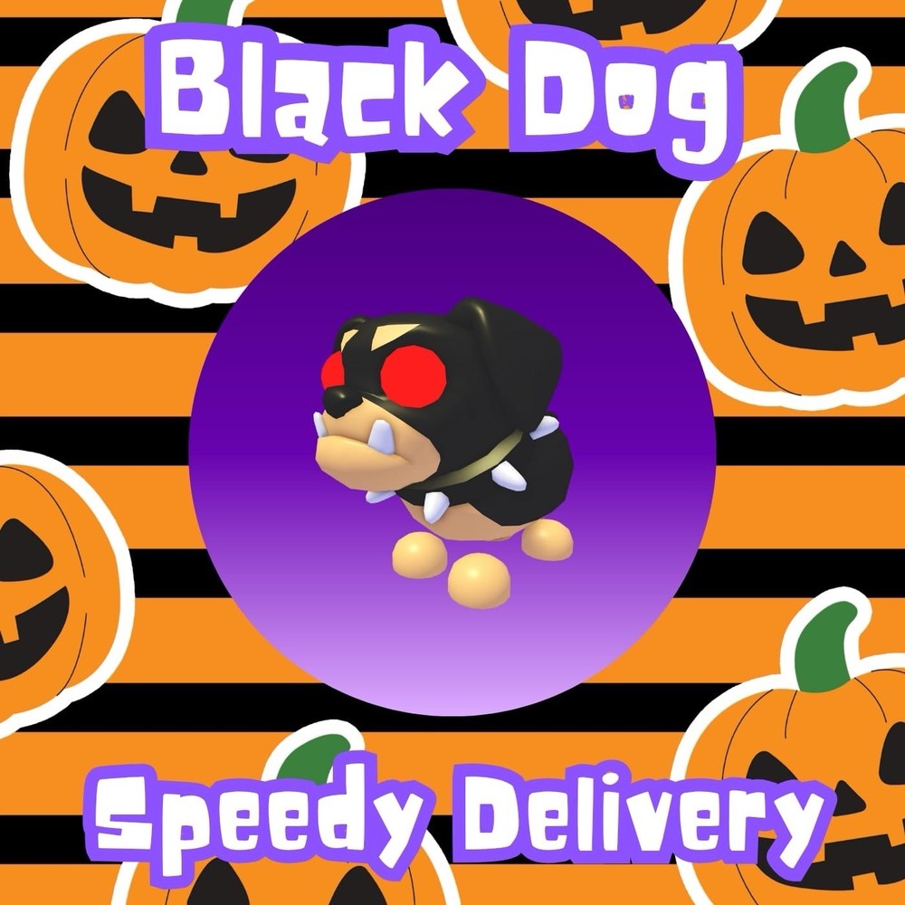 BLACK DOG!! HALLOWEEN EVENT!! FAST & CHEAP!