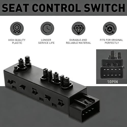 Front Driver Side Power Seat Recliner Switch Motor Adjustment Control for