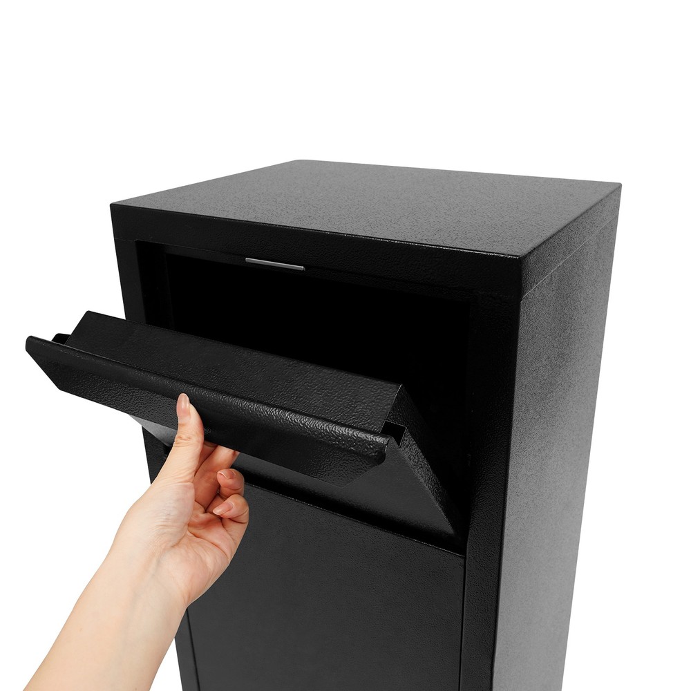 Parcel Drop Box, Package Delivery Box, Large Mail Box with Key Lock