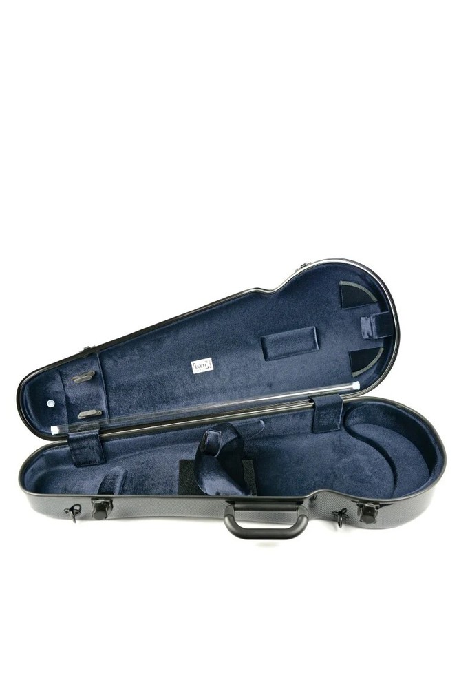 Bam Hightech Contoured Viola Case Silver Carbon Look 2200XLSC