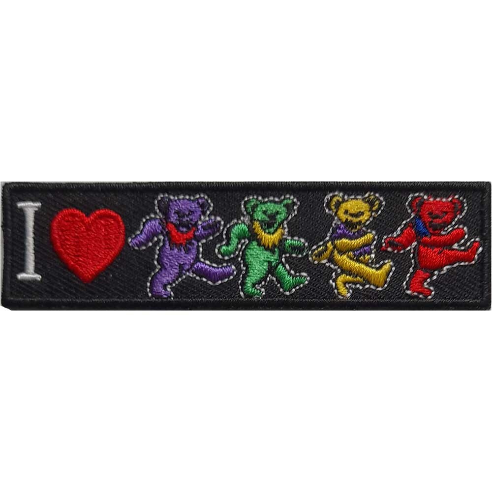 GRATEFUL DEAD love official patch by rockoff