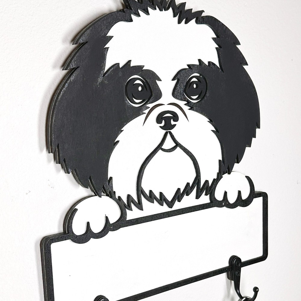 Shih Tzu Dog Leash Holder