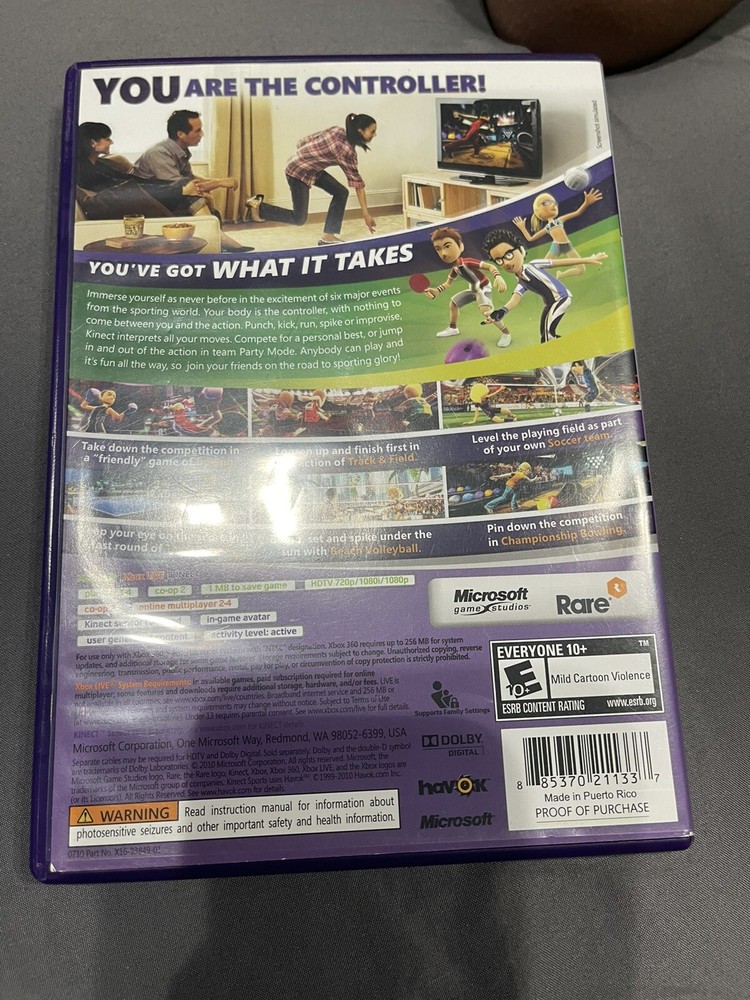 Kinect Adventures Kinect & Sports 1