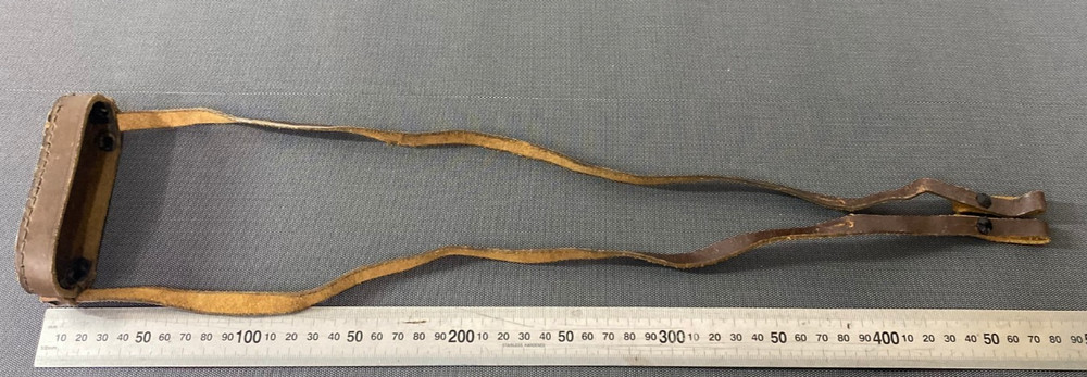 Strap and dust cover for binoculars, USSR