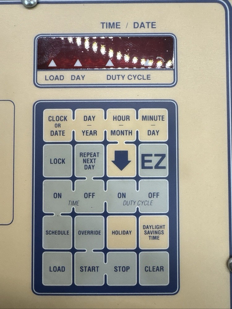 Vintage Rare Retro EZ Controls Time Timer Clock Controller 110/120v