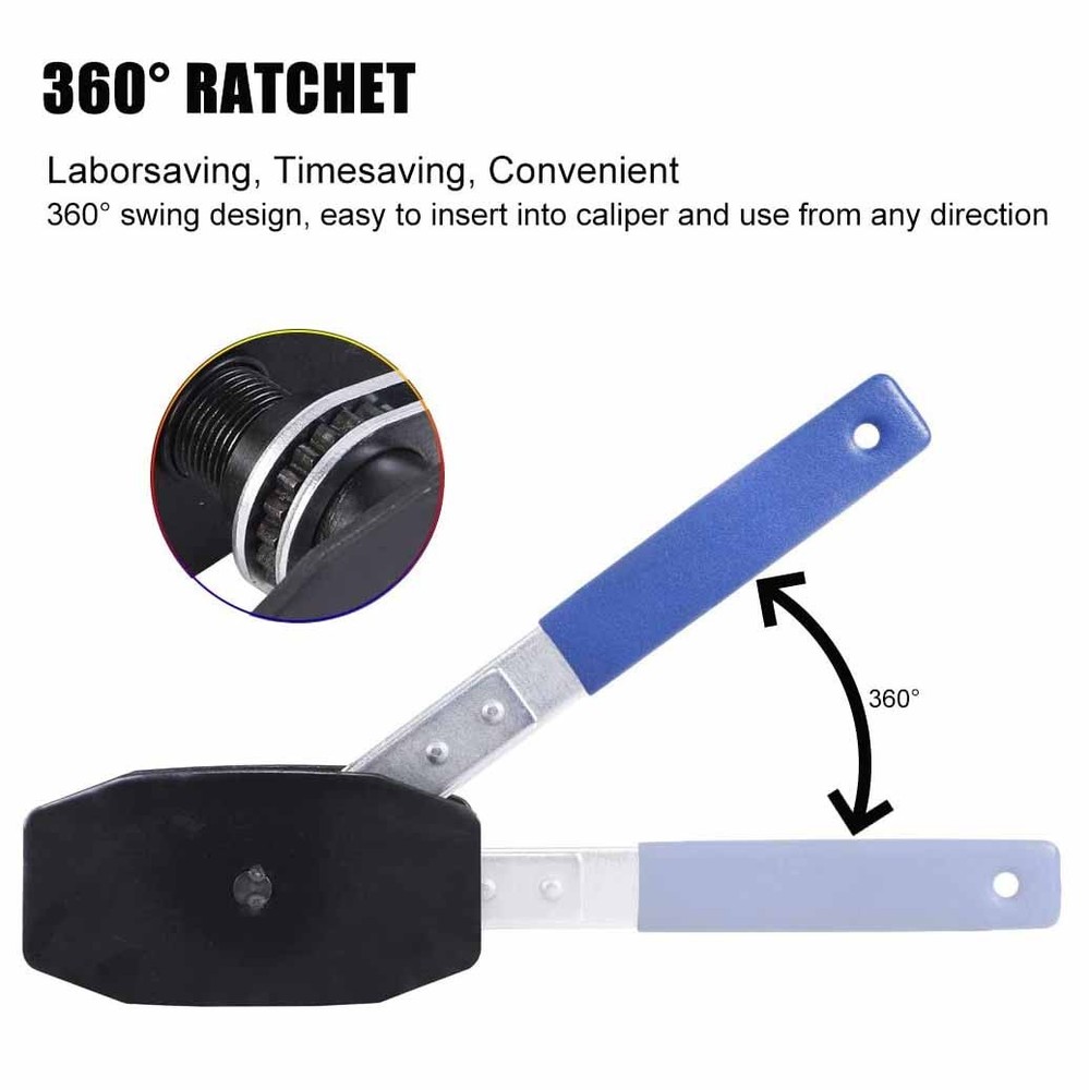 Disc Brake Pad Spreader Installation Caliper Piston Compressor Steel Press Tool