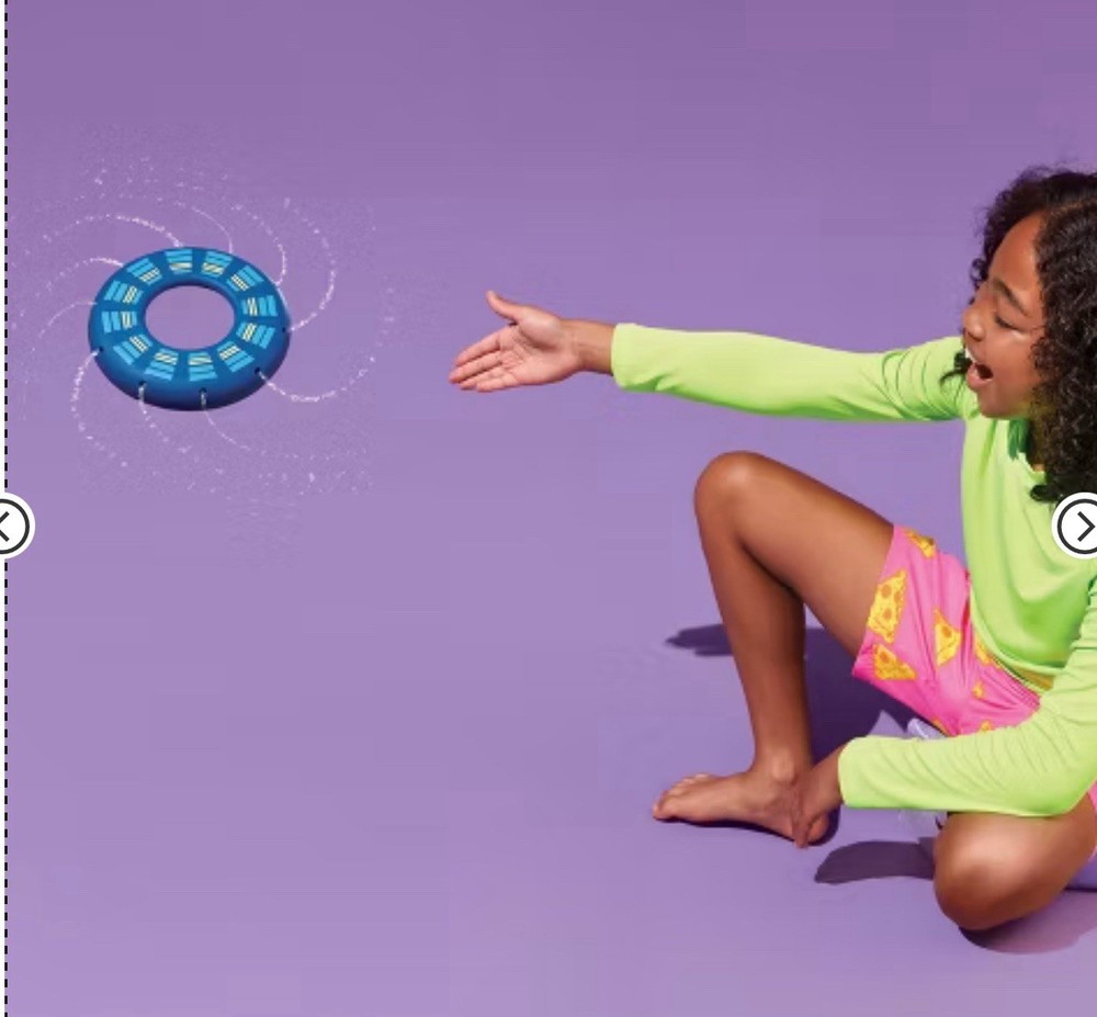 Water Spiral Toss