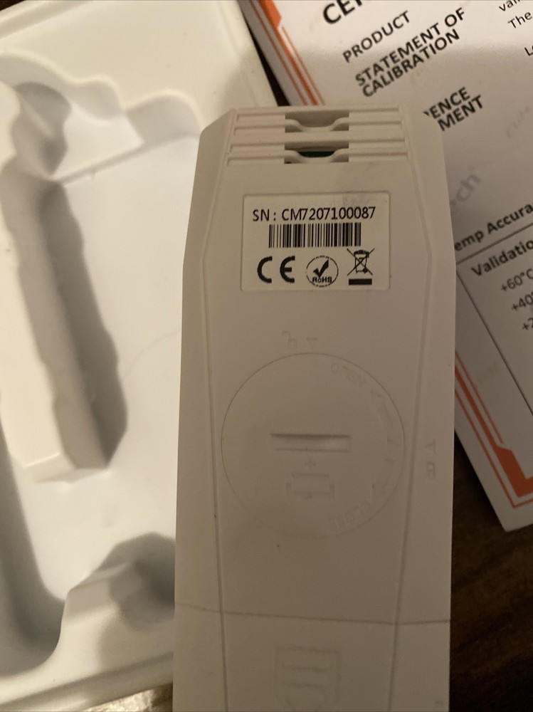 Elitech Tlog B100H Temperature & Humidity Data Logger Wireless Reusable PDF