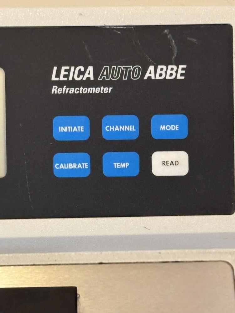 Leica Auto Abbe Refractometer index automatic Tested