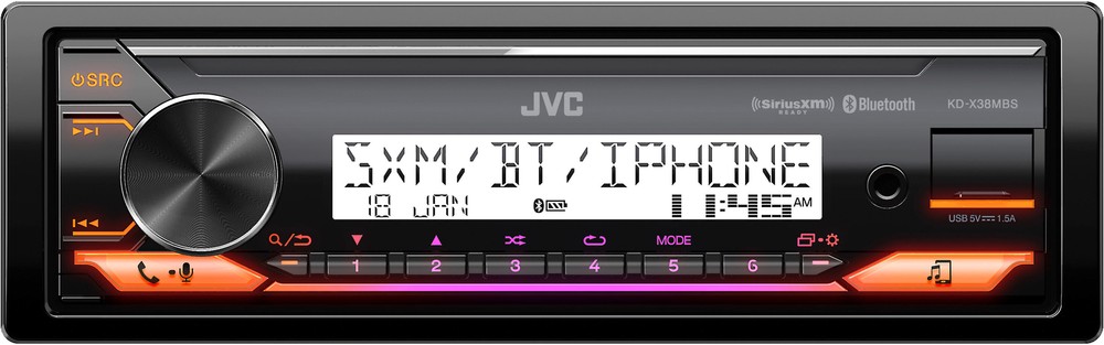 JVC KD-X38MBS Digital Media Receiver