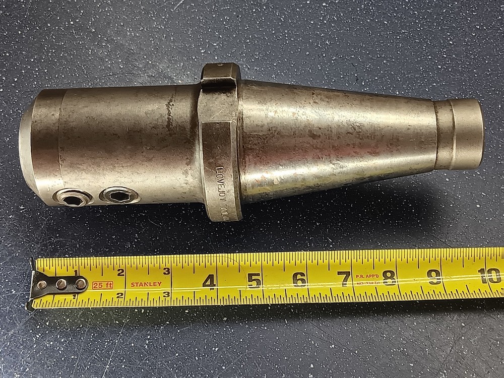 Lovejoy NMTB50 1" ID Solid End Mill Taper Tool Holder Milling Lathe Tooling 1.0