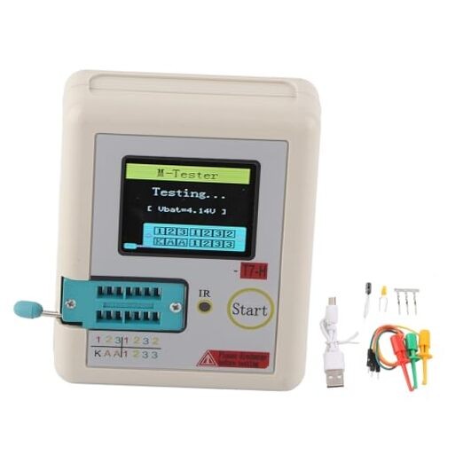 H Transistor Tester Diode Triode Capacitance Graphic Display Multifunction
