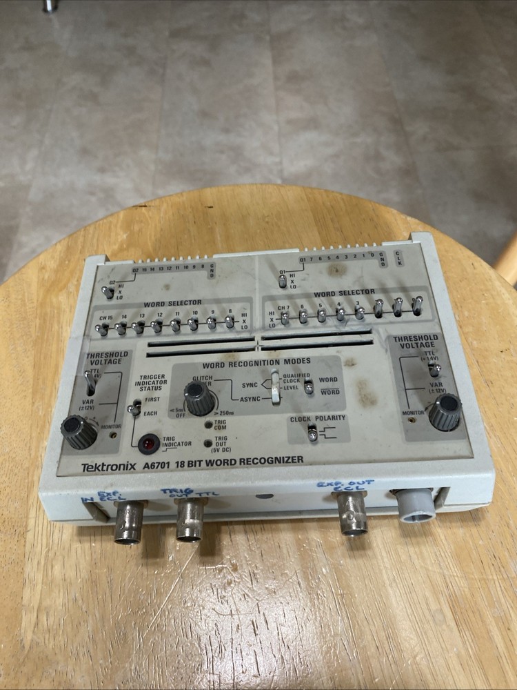 Tektronix A6701 18 BIT Word Recognizer (UNTESTED)
