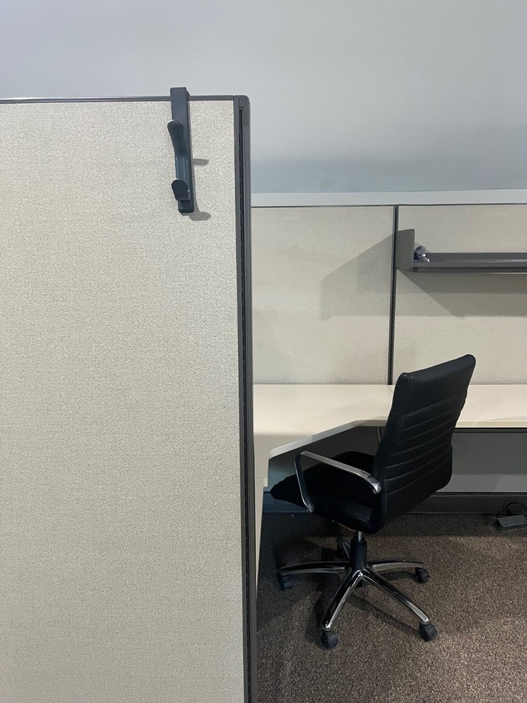 Three Office cubicals