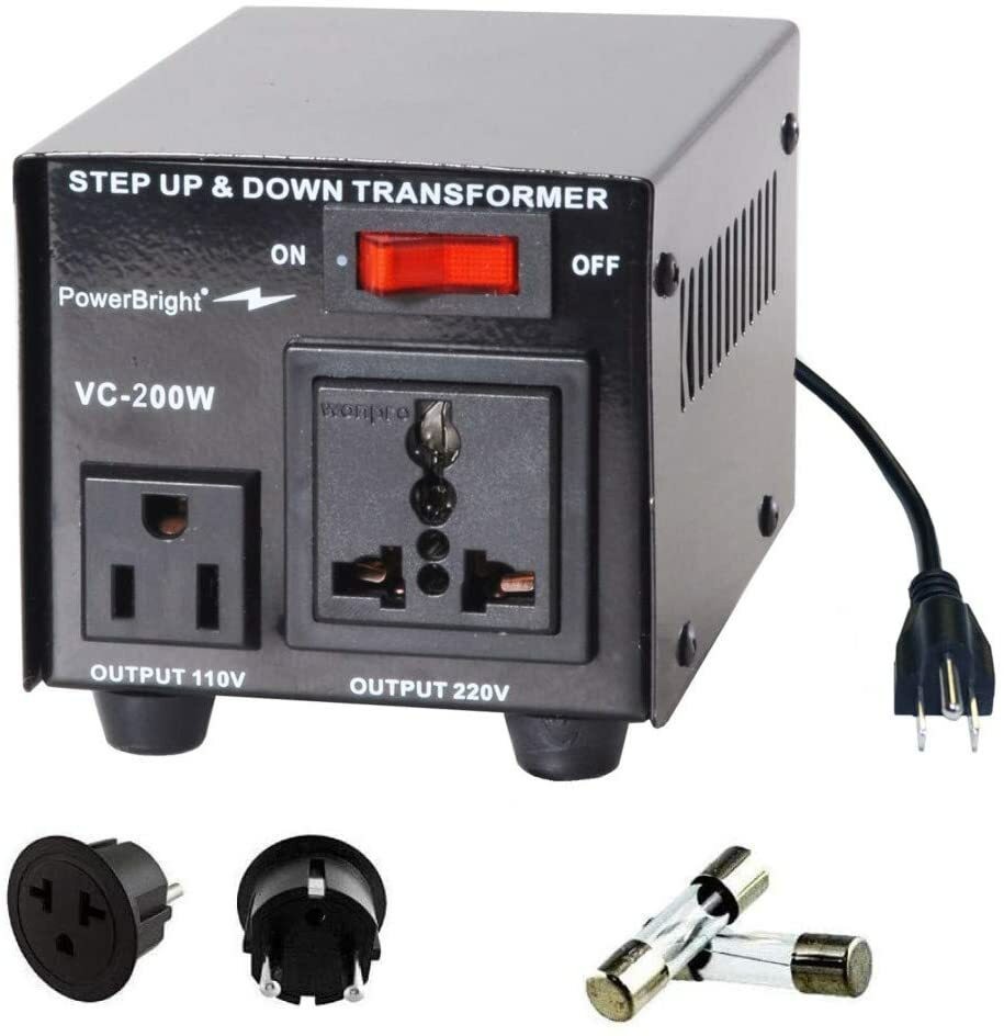 VC200W PowerBright 200W Step Up & Down Transformer / Converter
