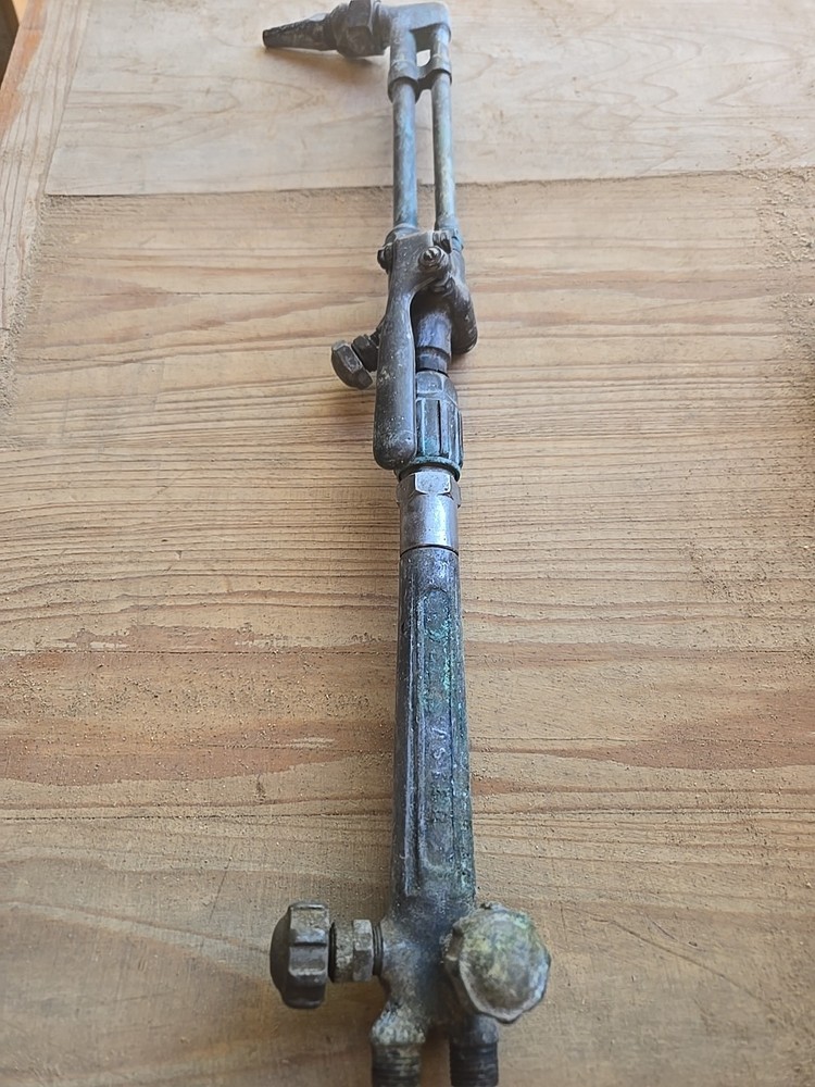 Vintage Meco WeldMaster cutting Torch Angled
