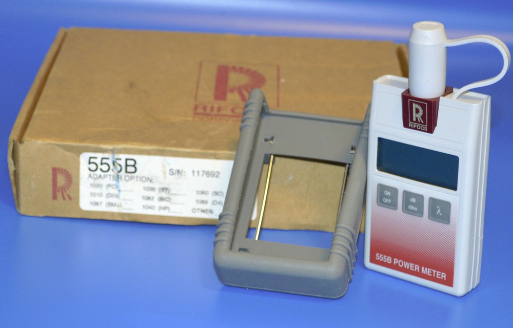 New Rifocs 555B 1 mm InGaAs Optical Power Meter